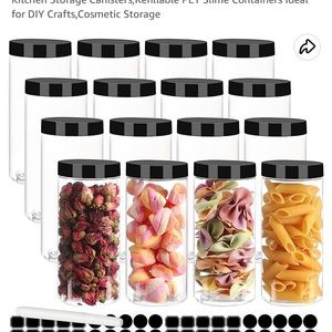 16 oz plastic storage containers brand new